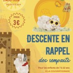 Descente en rappel - La Couv